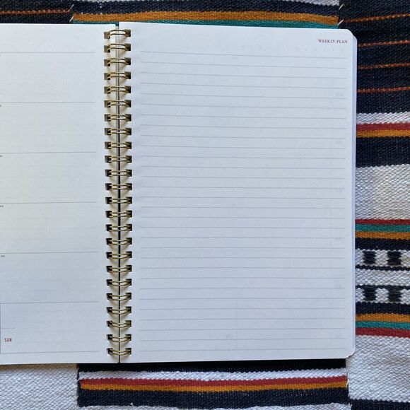 Paperian Brilliant Undated Weekly/Monthly Planner. Never Used. Spiral Bound. - Picture 5 of 8